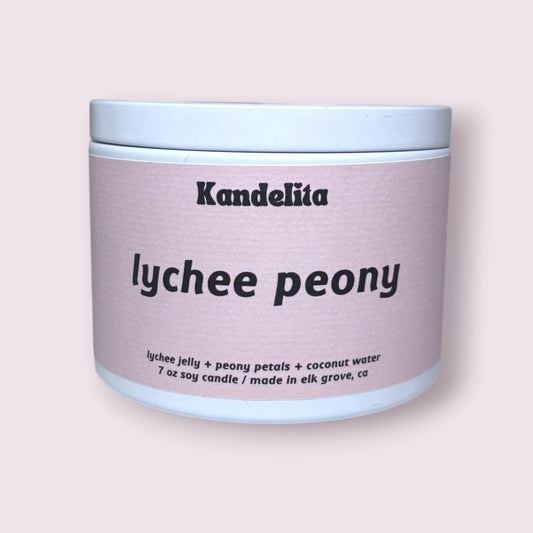 Lychee Peony | Soy Candle
