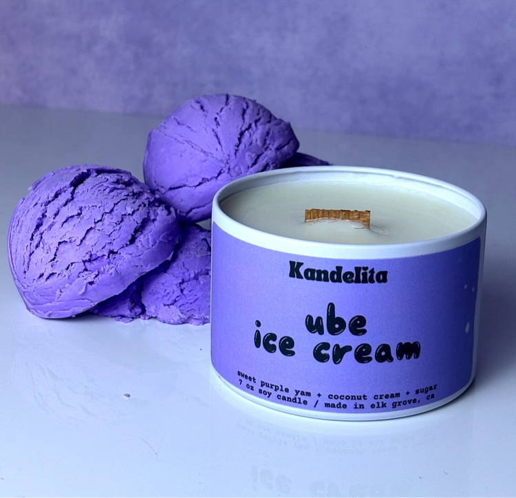 Ube Ice Cream | Soy Candle