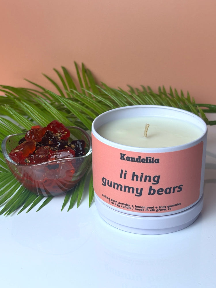 Li Hing Gummy Bears | Soy Candle