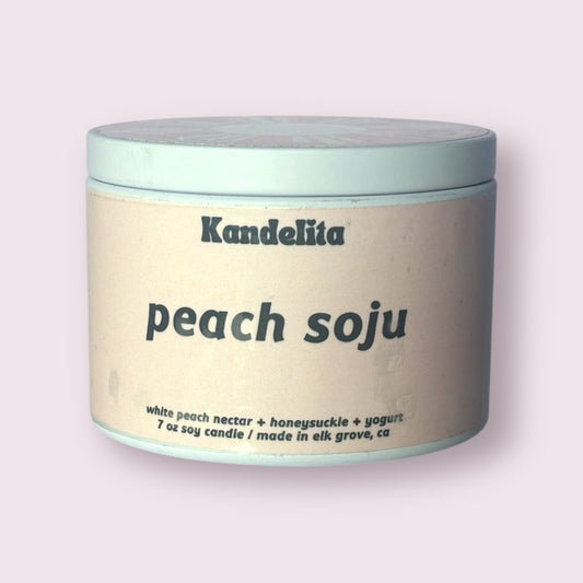 Peach Soju | Soy Candle