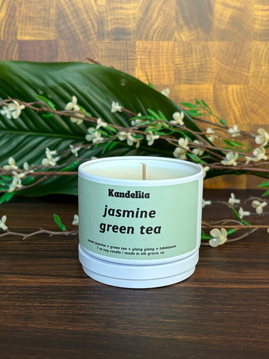 Jasmine Green Tea | Soy Candle