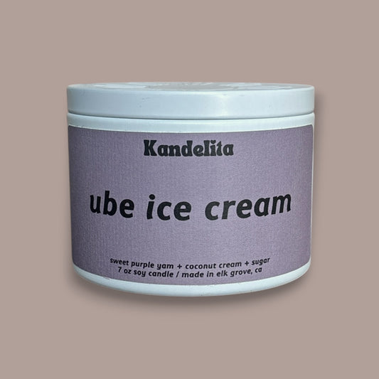Ube Ice Cream | Soy Candle
