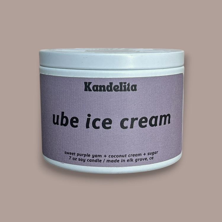 Ube Ice Cream | Soy Candle