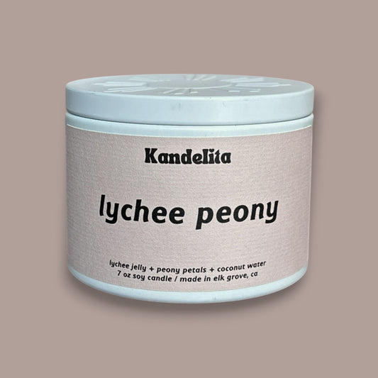 Lychee Peony | Soy Candle