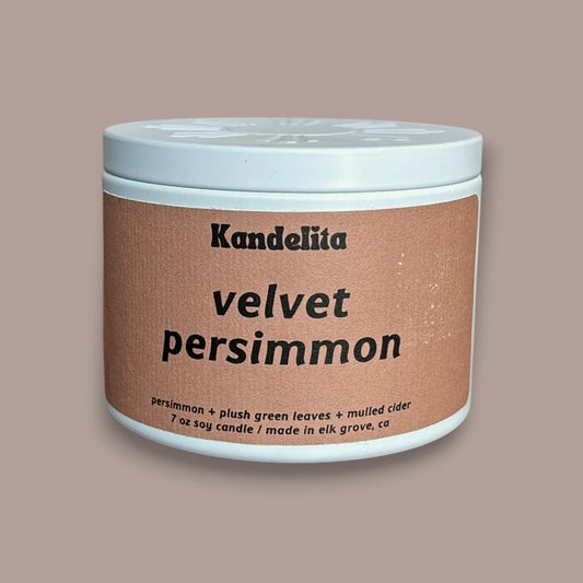 Velvet Persimmon | Soy Candle