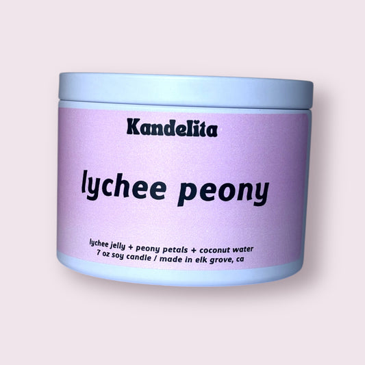 Lychee Peony | Soy Candle