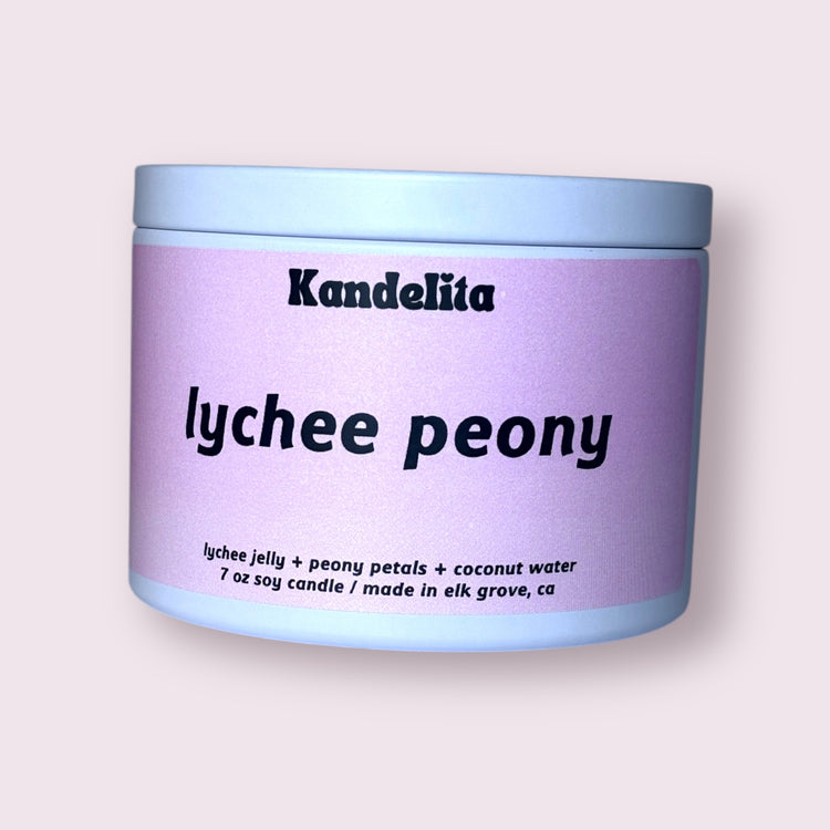 Lychee Peony | Soy Candle