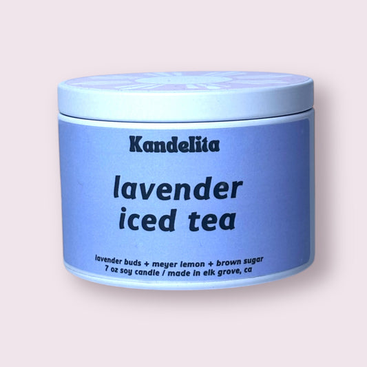 Lavender Iced Tea | Soy Candle