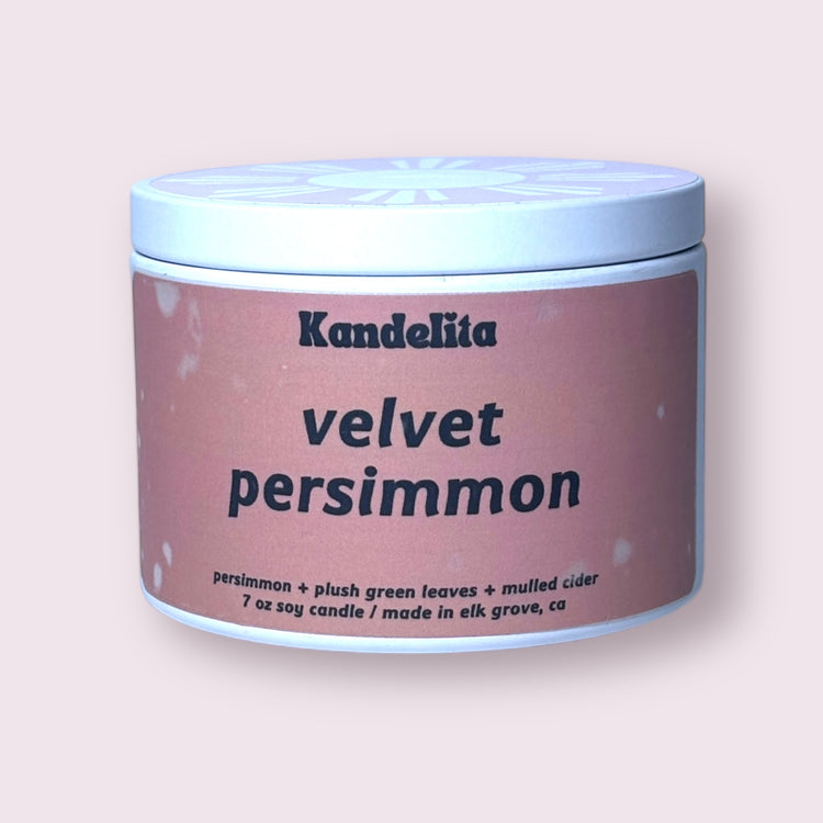 Velvet Persimmon | Soy Candle