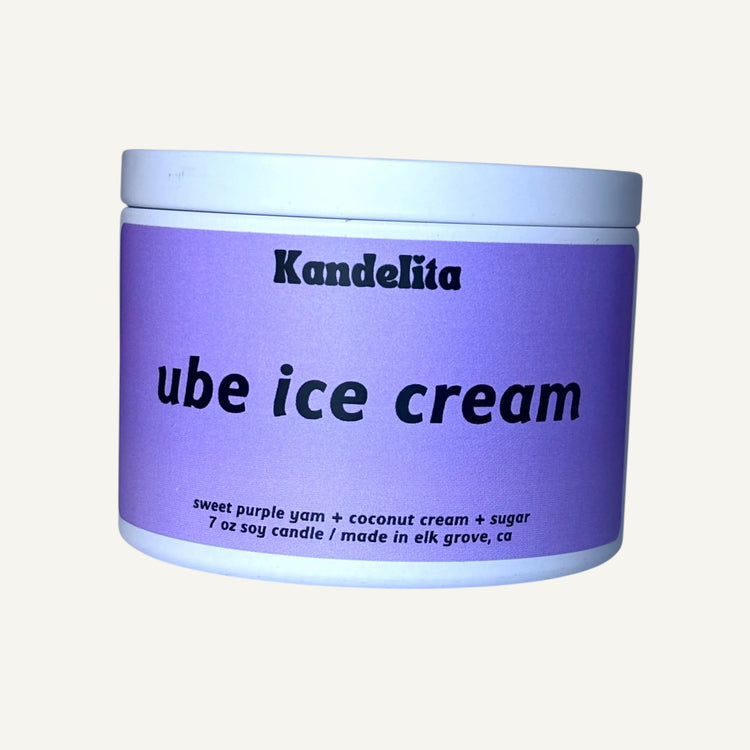 Ube Ice Cream | Soy Candle