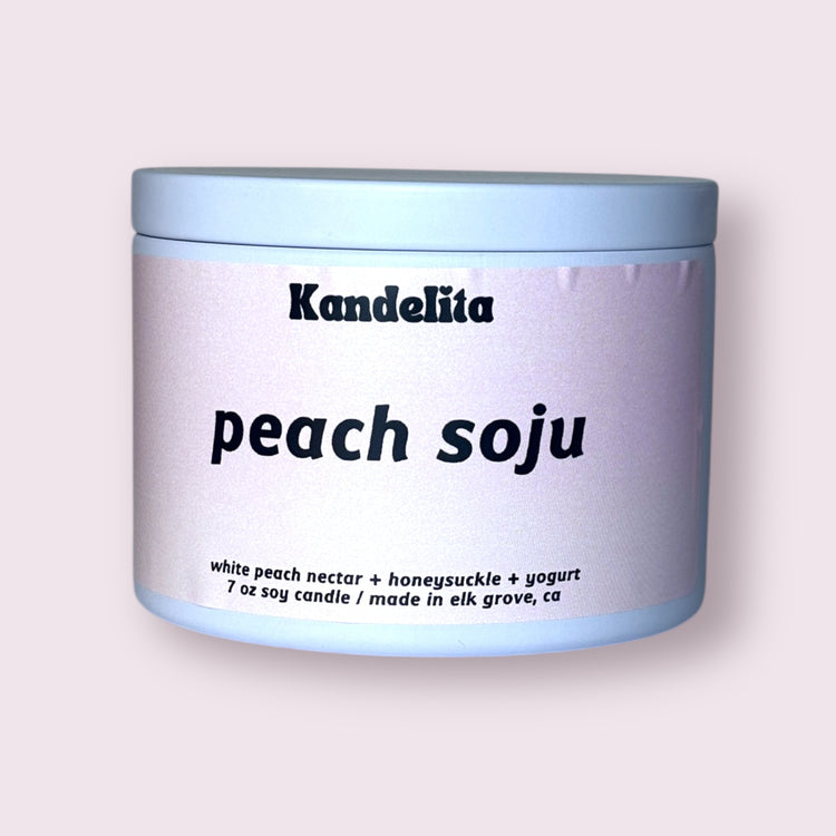 Peach Soju | Soy Candle