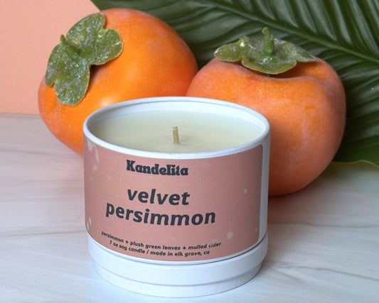 Velvet Persimmon | Soy Candle