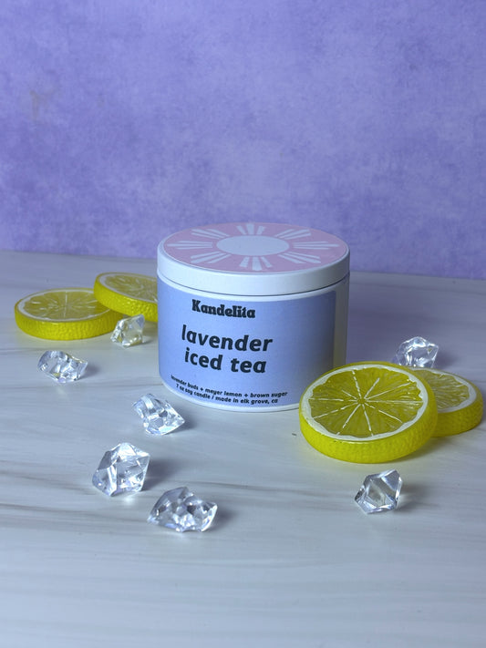 Lavender Iced Tea | Soy Candle