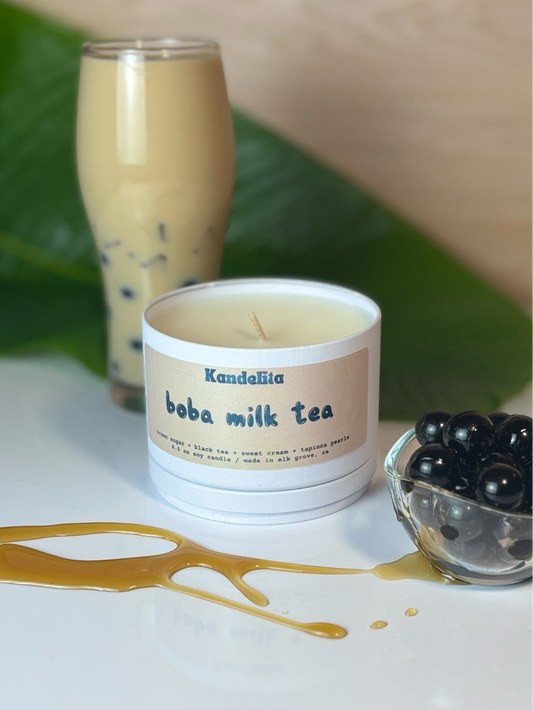 Boba Milk Tea | Soy Candle