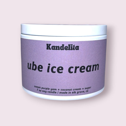 Ube Ice Cream | Soy Candle