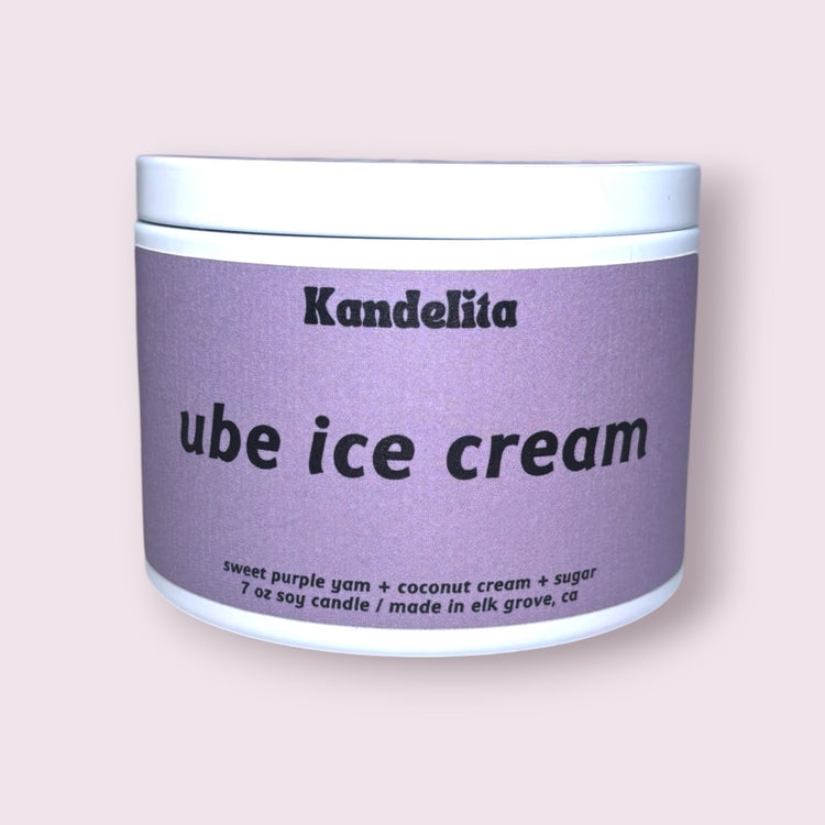 Ube Ice Cream | Soy Candle