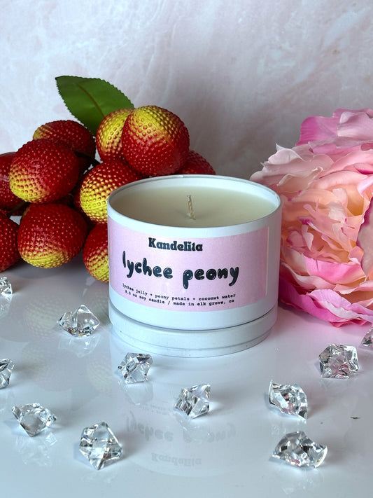 Lychee Peony | Soy Candle