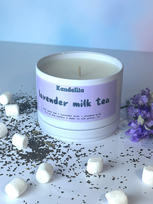 Lavender Milk Tea | Soy Candle