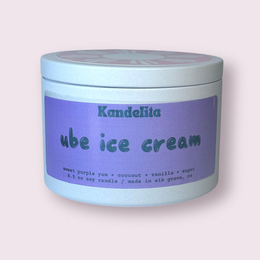 Ube Ice Cream | Soy Candle