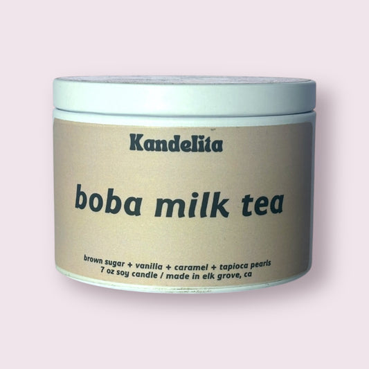 Boba Milk Tea | Soy Candle