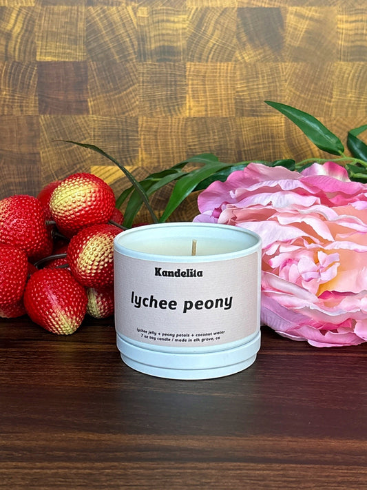 Lychee Peony | Soy Candle