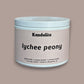 Lychee Peony | Soy Candle