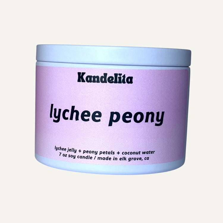 Lychee Peony | Soy Candle