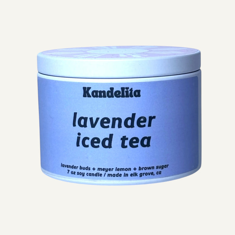 Lavender Iced Tea | Soy Candle