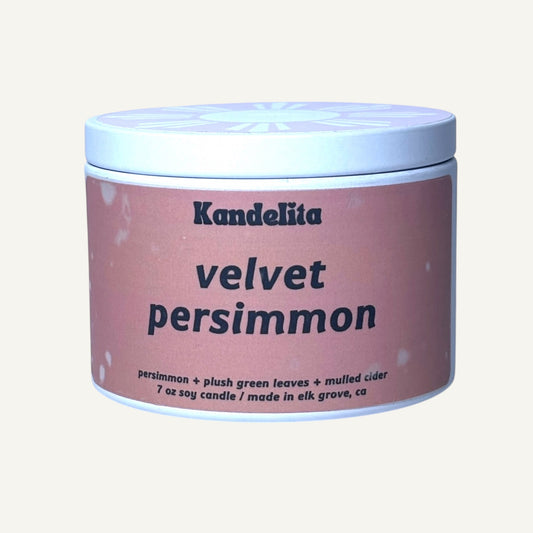 Velvet Persimmon | Soy Candle