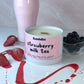Strawberry Milk Tea | Soy Candle